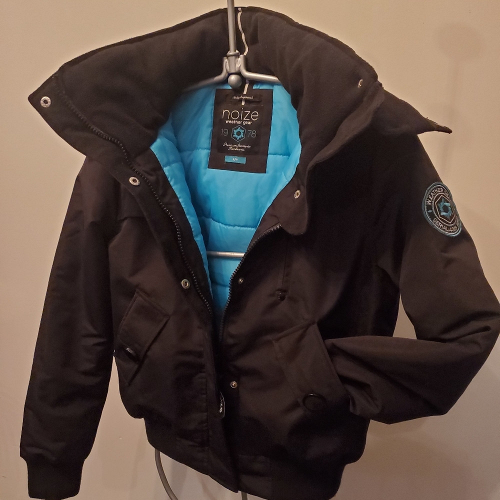 NOIZE bomber style parka